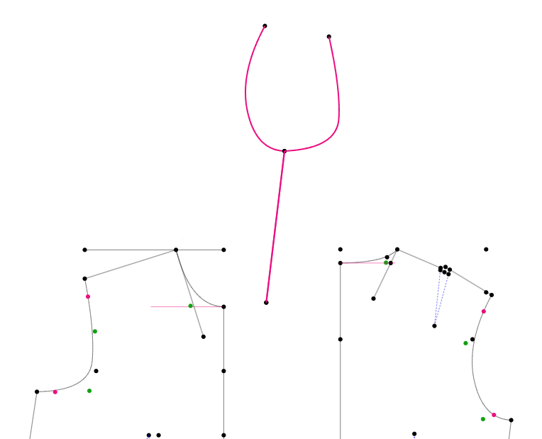 Bodice Armhole Curve Side